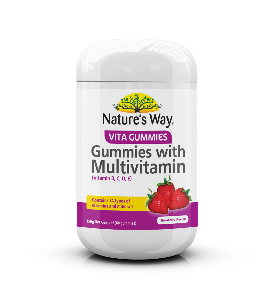 Natures Way Gummies With Multivitamin 60S Natures Way